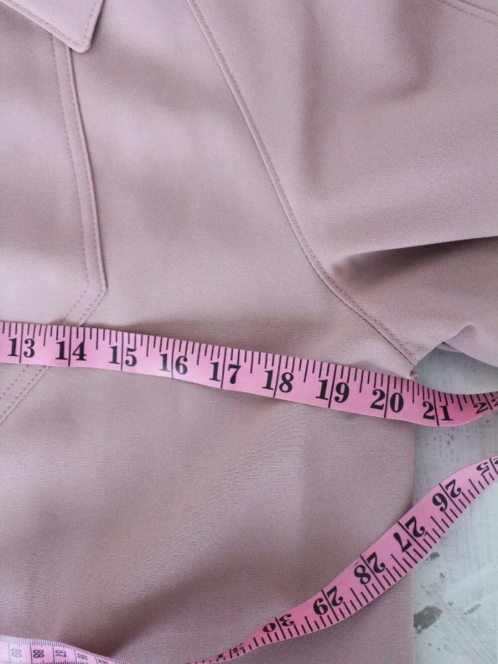 Vintage Sherwood Mauve / Dusty Rose Pea Coat - Medium ? - Picture 4 of 5